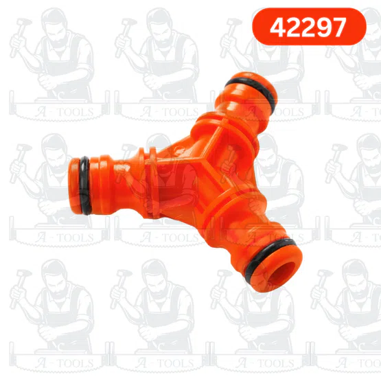 PUMPKIN 42297 ข้อต่อสายยางตัวผู้สามทาง, 42298 ข้อต่อสายยางตัวผู้สองทาง 1/2″ -5/8″ **ส่งเร็ว ของแท้100%** 2