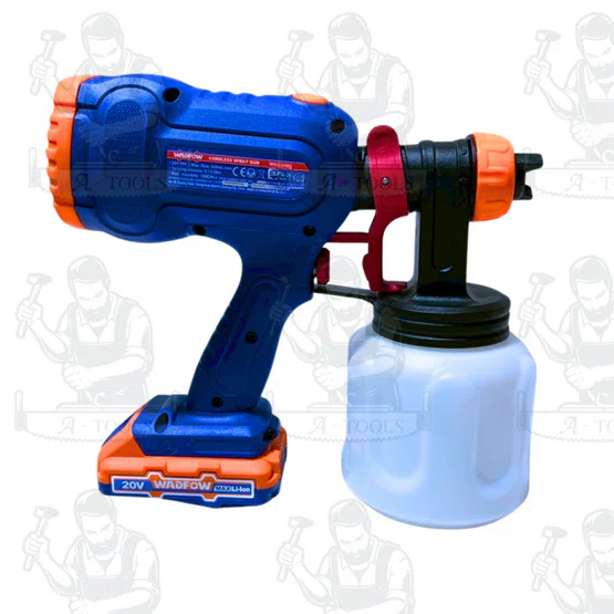 WADFOW กาพ่นสีไร้สาย 20V รุ่นWSU30662 สินค้า 4