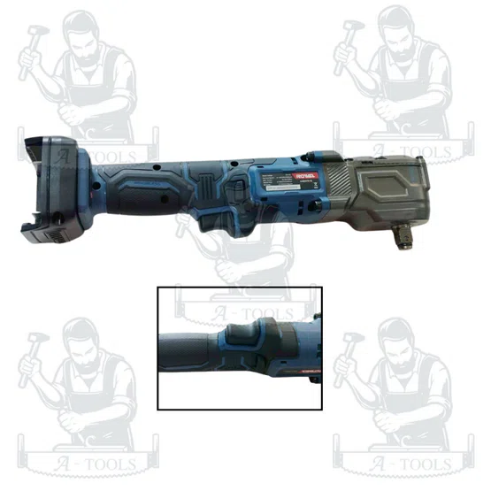 ROWEL รุ่น DAW270-B บล็อกกระแทกมุมฉากไร้สาย 20V 1/2" 270Nm (เครื่องเปล่า) มอเตอร์ Brushless ให้แรงบิดสม่ำเสมอ 3
