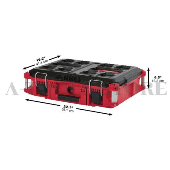 + + Milwaukee PACKOUT Tool Box กล่องเครื่องมือขนาดกลาง รุ่น 48-22-8424 6