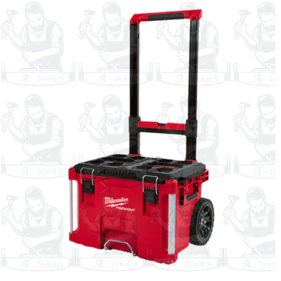 Milwaukee กล่องเครื่องมือ PACKOUT ล้อลาก รุ่น 48-22-8426 ขนาดล้อ 9นิ้ว รับน้ำหนักได้114กิโล 4