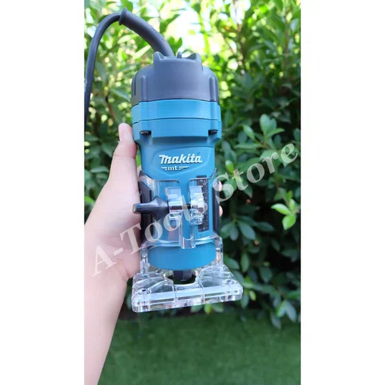 MAKITA ทริมเมอร์ มากีต้า รุ่น M3700B เครื่องเซาะร่อง ขนาด 1/4" 6mm. 530W M3700 (แทน MT372)**ส่งเร็ว ของแท้ 100%** 2