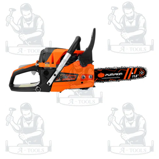 PUMPKIN เลื่อยยนต์ พัมคิน รุ่น 44333 / P-S4500 เครื่องยนต์2จังหวะ ดึงเบา สตาร์ทง่าย เช็คเครื่องก่อนส่ง *ส่งเร็ว ของแท้* 4