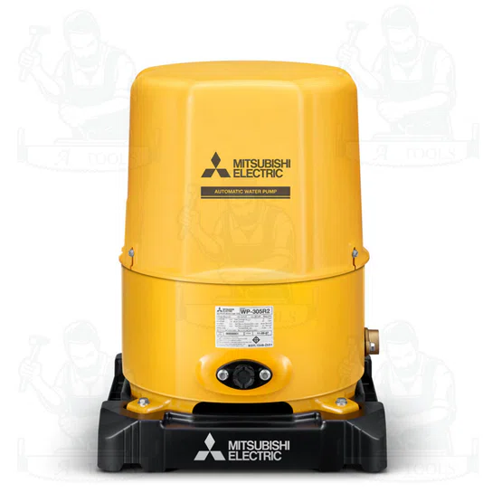 MITSUBISHI ปั๊มน้ำ อัตโนมัติ มิตซูบิชิ รุ่น WP-305R2 300วัตต์ ปั๊มน้ำออโต้ มิตซู WP305R ปั๊มน้ำ ถังกลม ปั๊มน้ำในบ้าน 6