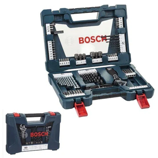 ชุดดอกสว่านไขควง บ๊อช (BOSCH) V-LINE 83 ชิ้น BLUE SET (รับประกัน ) สิรค้า 2
