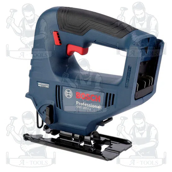 BOSCH เลื่อยจิ๊กซอว์ไร้สาย 18V รุ่น GST 183-LI (ตัวเปล่า) 0.601.5B7.0L0 ของแท้ 3