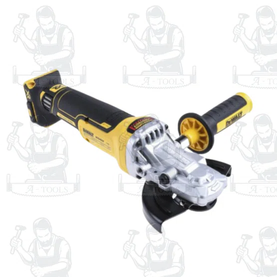 DEWALT รุ่น DCG405FN-KR เครื่องเจียรหัวแบนไร้สาย 20V. เครื่องเปล่า หัวเครื่องแบนสำหรับเข้าที่แคบ มอเตอร์ไร้แปรงถ่าน 4