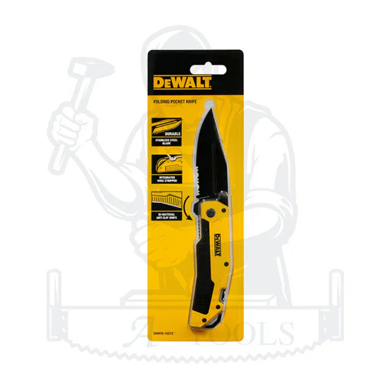 DEWALT มีดพก พรีเมี่ยม รุ่น DWHT0-10313 ใบมีด82มม. มีดพับ พกพาสะดวก ใช้งานง่าย 6