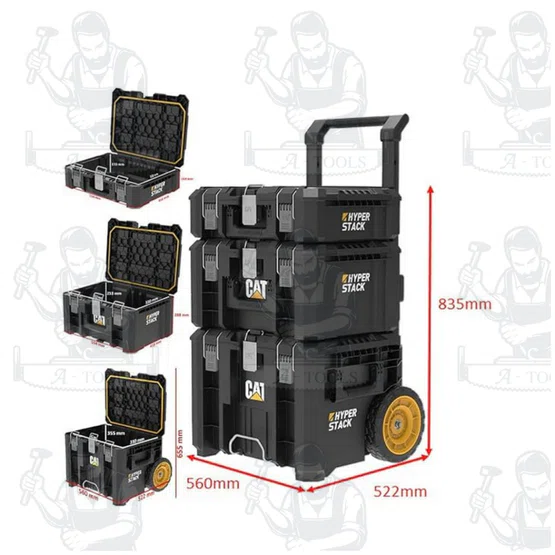 CAT ชุดกล่อง  Storage Box System รุ่น DA41005 พร้อมส่ง ของแท้ 100% 3