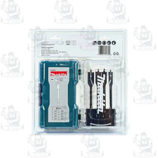 MAKITA ชุดดอกเจาะไม้ 5 ดอก (ขนาด 4-10 มม.) รุ่นD-72861/E-08707 สินค้าคุณภาพ 6