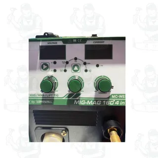 MC-WELD ตู้เชื่อมไฟฟ้า รุ่น MIG 160 Amp. Inverter 4 in 1สามารถควบคุมงานเดินแนวเชื่อมได้ต่อเนื่อง 2T/4T สินค้า พร้อมส่ง 5