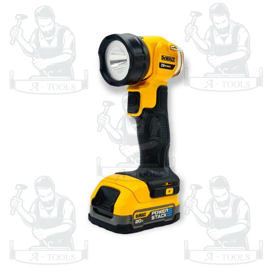 DEWALT ไฟฉาย LED รุ่น DCL040E1-B1 พร้อม แบตเตอรี่ Powerstack 20V Max 1.7AH รับประกัน 3 ปี 3