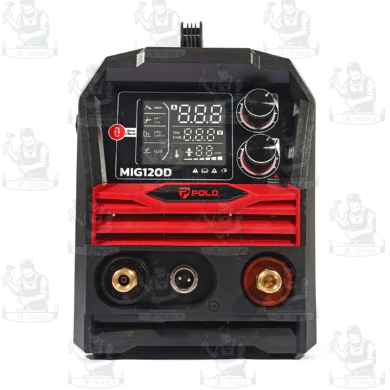 POLO เครื่องเชื่อม MIG/MMA รุ่น MIG120D กระแสไฟเชื่อม 120 แอมป์ สำหรับงาน DIY ภายในบ้าน สินค้า 6
