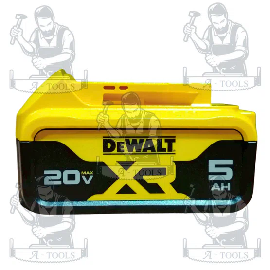 DEWALT รุ่น DCB184-B1 แบตเตอรี่ 20Vmax 5.0Ah เป็นแบตเตอรี่ Li-Ion คุณภาพสูงโครงสร้างแข็งแรง ทนต่อแรงกระแทก พร้อมส่ง 3