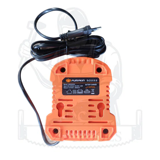 + + PUMPKIN แท่นชาร์จ พัมคิน รุ่น 50222 /1260Q15002 รองรับแบต12V ใช้กับสว่าน50207/50208 5
