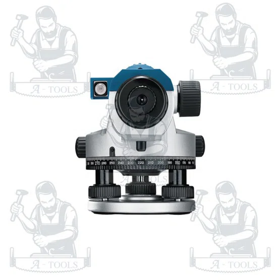 BOSCH กล้องวัดระดับ GOL 32D พร้อมขาตั้ง BT160 + ไม้สต๊าฟ GR500 ขยายได้ 32 เท่า (IP54) ของแท้ 4