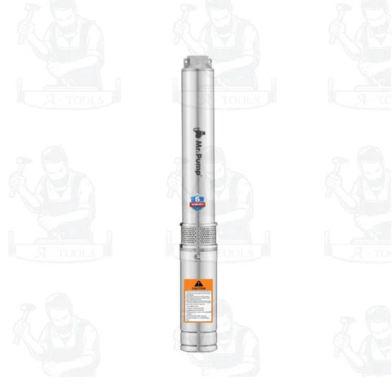 MR.PUMP รุ่น 10DC95/1500-4/A ปั๊มบาดาลโซล่าเซลล์ AC/DC (A) บ่อ 4" 1500 วัตต์ รูน้ำ 2 นิ้ว 11ใบพัด ประหยัดพลังงานพร้อมส่ง 2