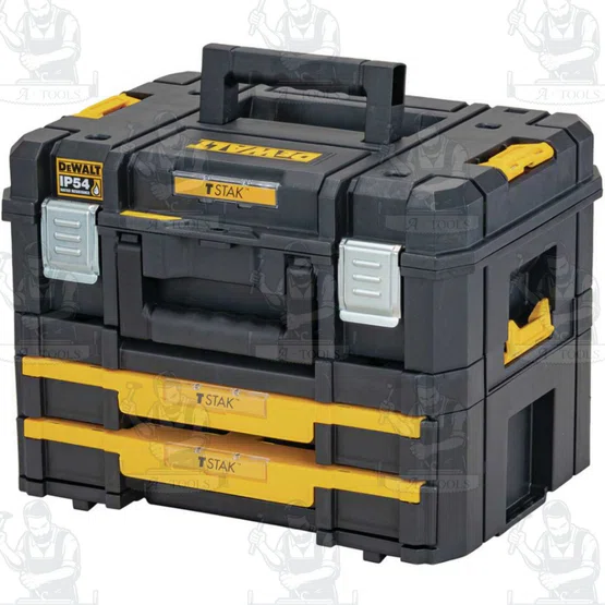DEWALT ชุดกล่องเครื่องมือ ลิ้นชัก TSTAK รุ่น DWST83395-1 ขนาด 44x 33.3x 34 ซม. **ส่งเร็ว ของแท้100%** 3