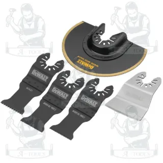 DEWALT ชุดใบมีดเครื่องมือสั่น (Multi-Tool) 5ชิ้น รุ่น DWA4216 ของแท้ 100% สินค้าพร้อมส่ง 2
