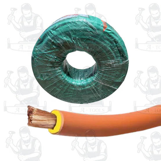 LONGWELL สายเชื่อม PVC สีส้ม 35 SQ.MM ขนาดลวด 0.12mm. 800 เส้น ม้วนละ100M. ( ขายยกม้วน ) สินค้า พร้อมส่ง 2