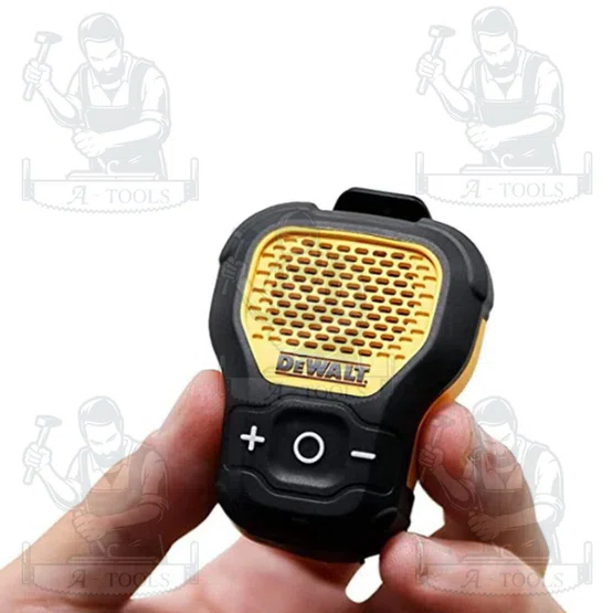 DEWALT ลำโพงบลูทูธแบบพกพา รุ่น DXMA1901148E Wearable Bluetooth Speaker ของแท้ 100% พร้อมส่ง 4