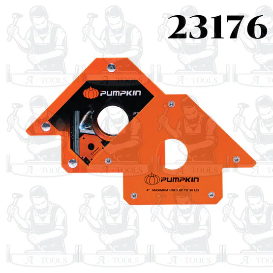 PUMPKIN แม่เหล็กจับฉากลูกศรงานเชื่อม รุ่น 23199 3" 25 Lbs / 23176 4" 50 Lbs / 23177 5" 75 Lbs ของแท้ 3