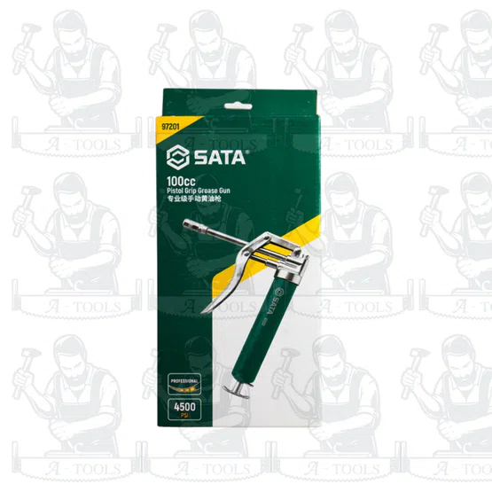 SATA ปืนอัดจารบี 100CC รุ่น 97201 เหมาะสำหรับจารบี #0-#3 เท่านั้น ของแท้ 2