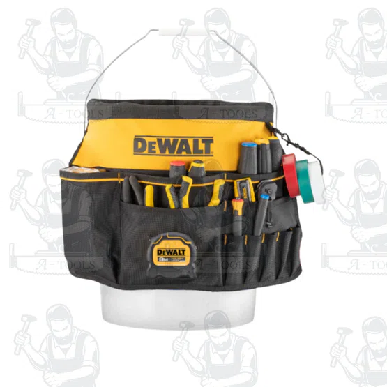 DEWALT รุ่น DWST560109 กระเป๋าสำหรับครอบถังสี สำหรับใส่เครื่องมือช่าง ด้วยช่องและห่วง 32 ช่องด้วยวัสดุที่ทนทาน พร้อมส่ง 2