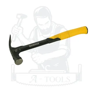 DEWALT ค้อน Velocity แบบมีหัวแม่เหล็ก 12ออนซ์ รุ่น DWHT51135-0 มีที่งัดตะปูด้านข้าง กระชับมือ ไม่ลื่น **ส่งเร็ว ของแท้** 2