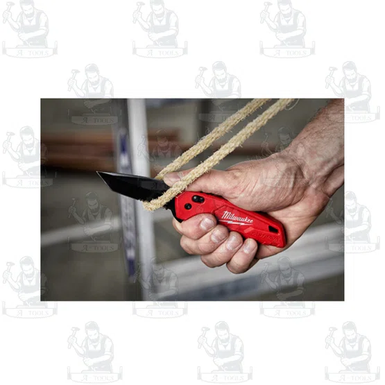 Milwaukee มีดพับ ฟันเลื่อย ระบบสปริง เปิดปิด รุ่น 48-22-1530 FASTBACK Spring Assisted Serrated Knife 6