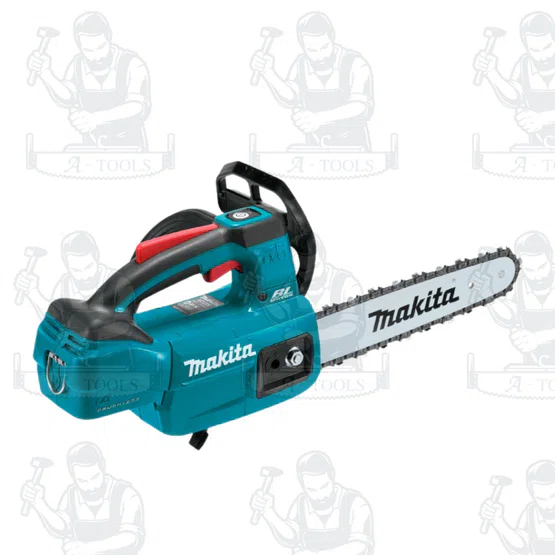 MAKITA เลื่อยโซ่ไร้สาย 18 โวลต์ ความยาวบาร์ 10 นิ้ว (250 มม.) รุ่น DUC254Z ถังน้ำมันโซ่ 140 มล. มอเตอร์ไร้แปรงถ่าน 2