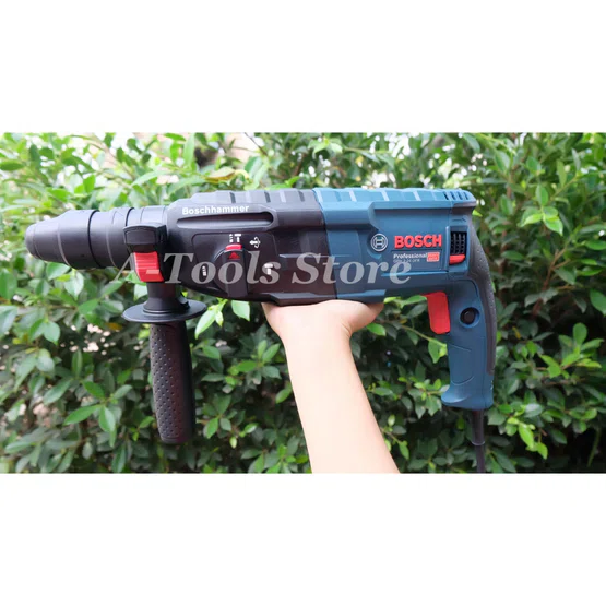 BOSCH สว่านโรตารี่ บ๊อช รุ่น GBH2-24DFR 790วัตต์ 24mm. 3ระบบ ถอดหัว ปรับซ้าย-ขวา สกัดได้ 06112730K0 GBH 2-24 DFR ของแท้ 6