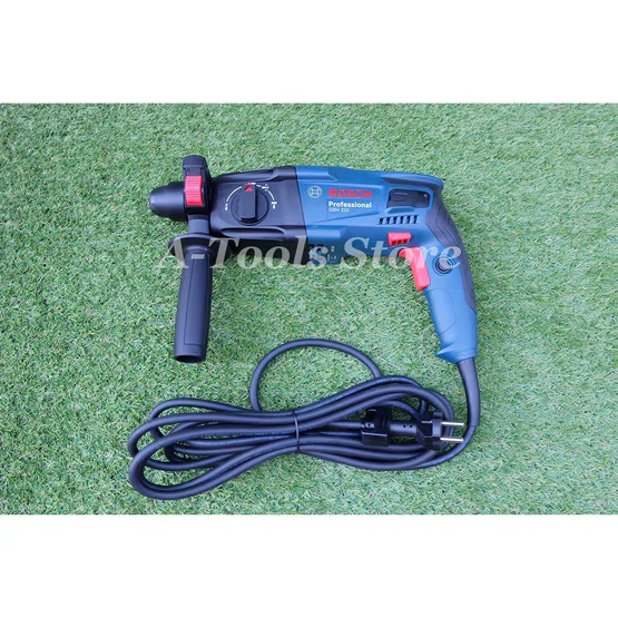 BOSCH สว่านโรตารี่ บ๊อช รุ่น GBH220 720W 23mm. 3ระบบ ปรับซ้าย-ขวา สกัดได้ 06112A60K0 GBH-220 GBH 220 บอซ 3