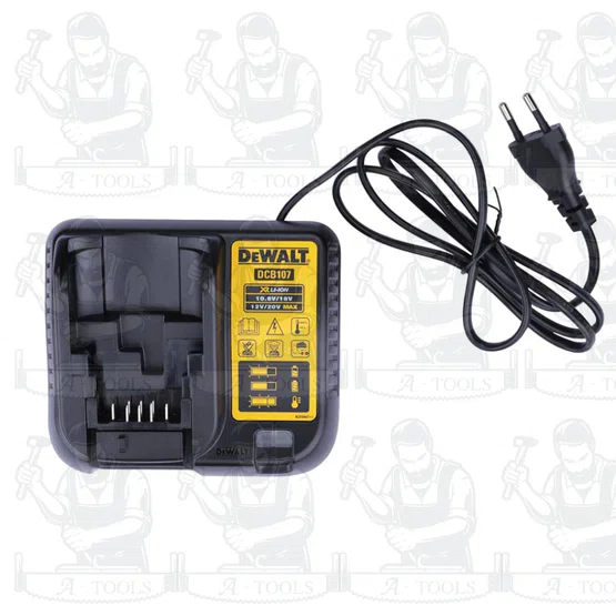DEWALT แท่นชาร์จ แบตเตอรี่ รุ่น DCB107-B1 12V-20V DCB107 3