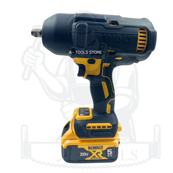 DEWALT บล็อกกระแทก ไร้สาย 20V รุ่น DCF900P2T-B1 (แบต20V 5.0Ah x2 +แท่นชาร์จ) DCF900 **ส่งเร็ว ของแท้100%** 3
