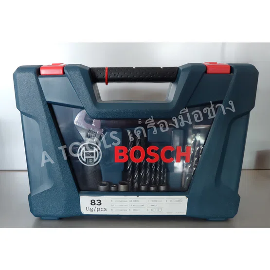 ชุดดอกสว่านไขควง บ๊อช (BOSCH) V-LINE 83 ชิ้น BLUE SET (รับประกัน ) สิรค้า 4