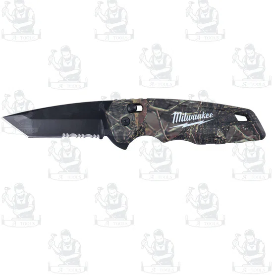 Milwaukee มีดพับ รุ่น 48-22-1535 FASTBACK Camo Spring Assisted Knife 2