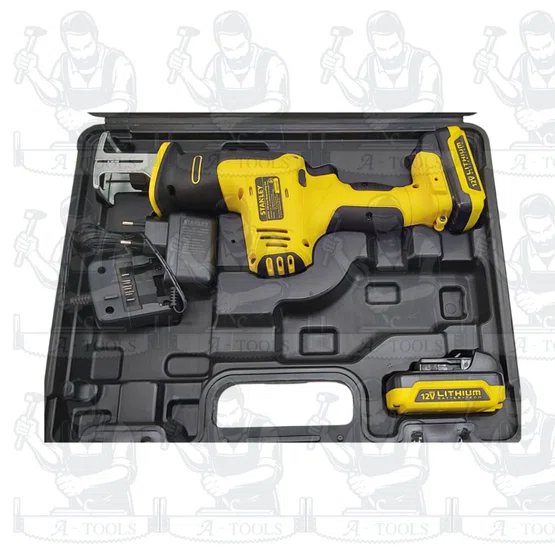 STANLEY เลื่อยชัก ไร้สาย 12V รุ่น SCR121S2K (แบต 1.5 Ah X2ก้อน) SCR121 5
