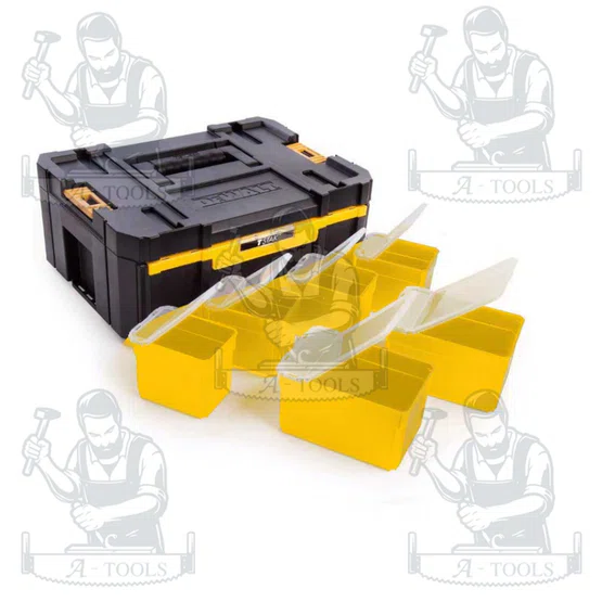 DEWALT กล่องเครื่องมือช่าง แบบลิ้นชัก TSTAK รุ่น DWST1-70705 สามารถวางซ้อนกับกล่อง TSTAKได้ **ส่งเร็ว ของแท้100%** 5