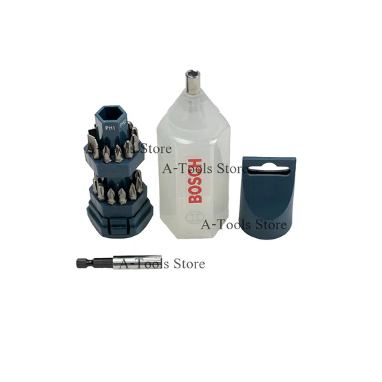 BOSCH ชุดไขควง พร้อมดอกไขควง25ชิ้น Blue Big Bit รุ่น 2607017404 บ๊อซ Screwdriver bit set 3