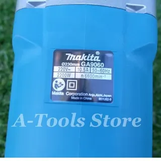 MAKITA เครื่องเจียร์ 9นิ้ว มากีต้า รุ่น GA9060 2200W ลูกหมู 9" หินเจียร์ ไฟฟ้า เครื่องเจียรไฟฟ้า **ส่งเร็ว ของแท้100%** 6