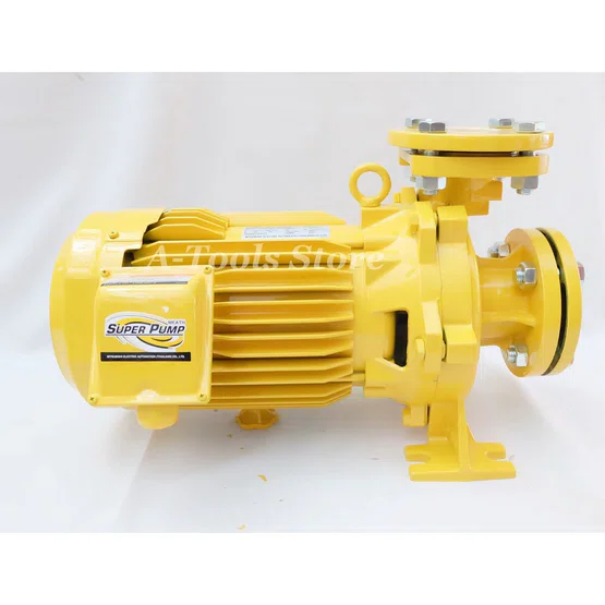 MITSUBISHI ปั๊มน้ำหอยโข่ง ปั๊มน้ำไฟฟ้า 2" x 2" x 2HP 380V รุ่น WCM-1505FT 2นิ้ว 2แรงม้า หน้าแปลน มิตซูบิชิ SUPER PUMP 2