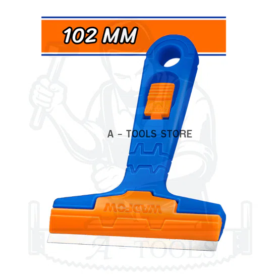 WADFOW มีดขูดกระจก รุ่น WGS1618 ขนาด102mm 1+3 Pcs 2