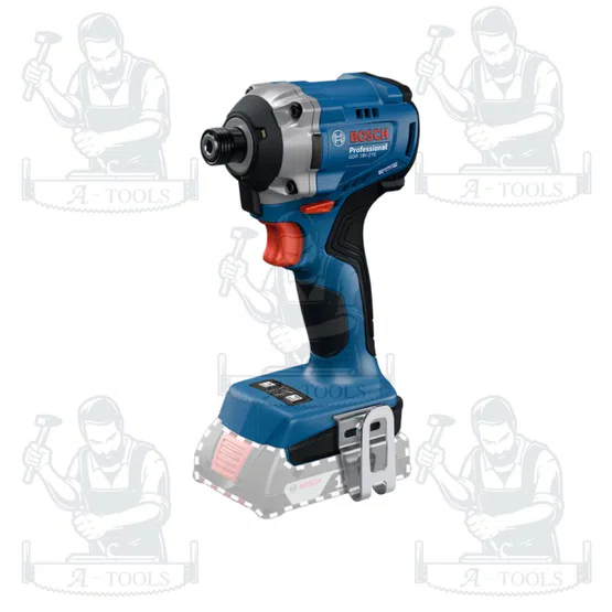 BOSCH รุ่น GDR 18V-215 ไขควงกระแทกไร้สาย 18V แรงบิด 215 นิวตันเมตร พร้อมแบต GBA 18V 2Ah x2 +แท่นชาร์จ (0.601.9N2.0K2) 2