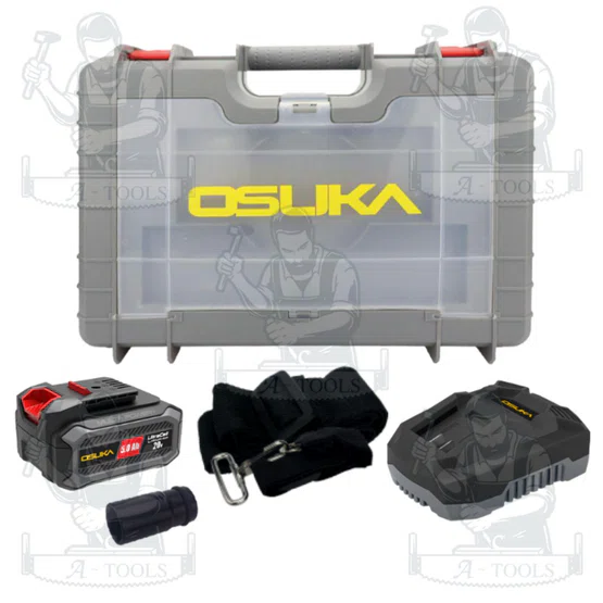 OSUKA ชุดบล็อกไร้สาย 1/2" 20V รุ่น OSID832-P1 (แบต 20V 5.0Ah x1 +แท่นชาร์จ) มอเตอร์ไร้แปรงถ่าน สินค้า 6