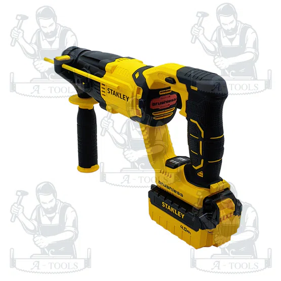 STANLEY สว่านโรตารี่ไร้สาย 20V รุ่น SBR20M2K-B1 3ะบบ มอเตอร์ไร้แปรงถ่าน (แบต4.0Ah x2) **ส่งเร็ว ของแท้100%** 2