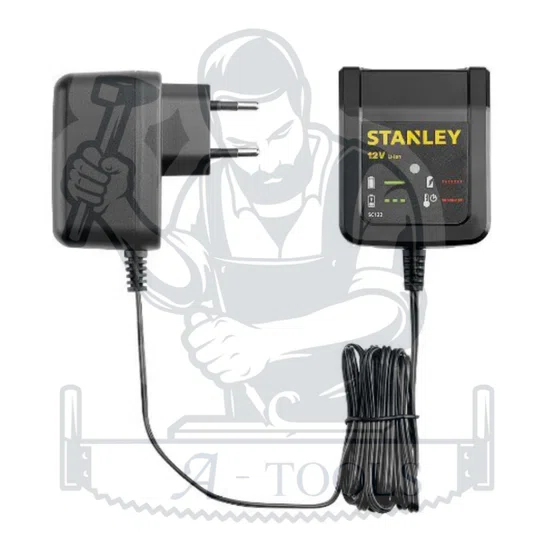 STANLEY แท่นชาร์จ แบตเตอรี่ 12V รุ่น SC122-B1 2