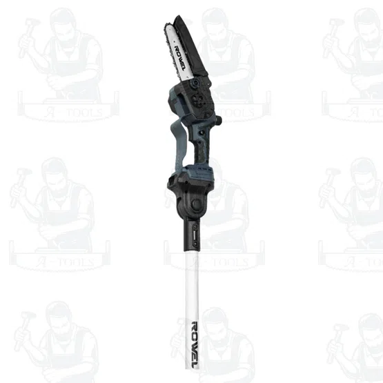 ROWEL รุ่น RW-GT-CS-DSH600 เลื่อยโซ่มือถือไร้สาย 20V (ด้ามต่อ)(แบต2.0Ah.x1)ปรับความสูง 4 ระดับ ต่อสูงสุด 3 เมตร 3