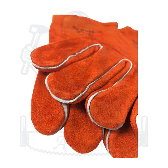 SATA ถุงมือเชื่อม นิ้วหัวแม่มือตรง (XL) รุ่น FS0106 ผลิตจากหนังวัวหุ้มฉนวนคุณภาพสูง 4