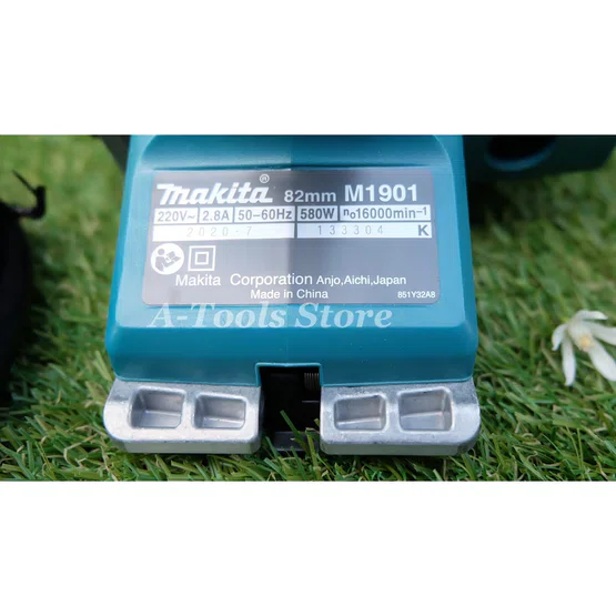 MAKITA กบไสไม้ กบไฟฟ้า มากีต้า รุ่น M1901B 3นิ้ว 82มม. 500W ไสลึก2มม. (แทน MT191) M1901 **ส่งเร็ว ของแท้ 100%** 2
